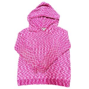 DKNY knit sweater hoodie